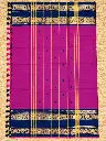 Magenta Silk Saree on Woven Mat.webp